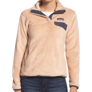 Blush Pink Patagonia Fleece Pullover
